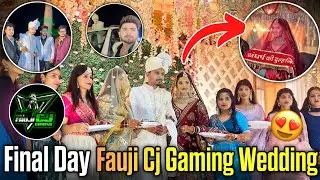 😍 Final Day! ​⁠@FaujicjGaming1 Weddings 😎 || Full Injoy Last Day Fauji Cj Gaming Wedding || Part 3