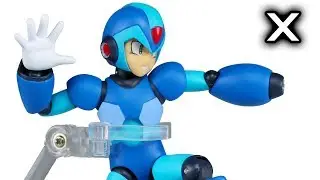 4 Inch Nel MEGA MAN X (Rockman) Action Figure Toy Review