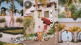 Summer Time VSCO tutorial photo edit | Summer Filter VSCO full pack