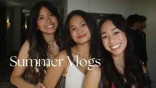 Summer Vlog | Dinners and GRWM's