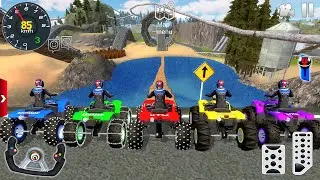 Impossible Offroad Quad Bike Rider Racing 3D #1 - Motocross Dirt ATV Stunts - Android Gameplay FHD