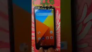 #Symphony V135#hardReset#disable New Screen Unlock Code