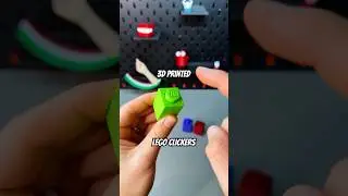 3D Printed LEGO Brick Clicker Fidget - Simple, Clicky & Cute #3dprinting