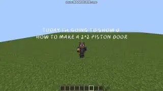 2*2 Piston door || redstone tutorial || Minecraft || SIXTY NINE