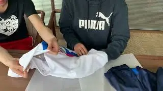 Barcelona jersey 2022/23 unboxing from customer #BARCELONA FC #JERSEY UNBOXING #JERSEY REVIEW
