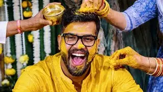 WEDDING: VILLAGE RITUALS , HALDI, MEHNDI, BARAAT, BAKCHODI & ENTERTAINMENT!! 