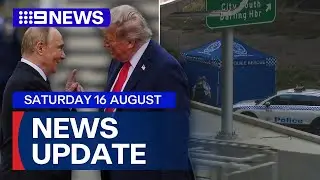 Alaska summit produces no ceasefire deal; CBD traffic after two bodies found | 9 News Australia