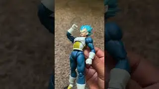 Posing SHF super Saiyan blue vegeta! #dragonballsupermovie #dragonball #dbheros #dragoball