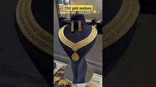 22ct Gold Necklace & Earrings 🥰 #gold #jewellery #jewellerycollection #shortvideo #trending