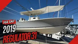 Used 2019 Regulator 31 31 ft Center Console Boat For Sale In Jacksonville, FL: Walkaround