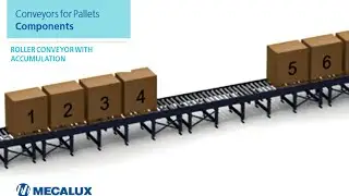 Pallet conveyor systems, Accumulation | Mecalux