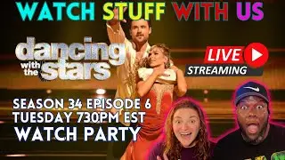 Dancing With The Stars | Season 34 Episode 6 | Watch Party Live Stream Reaction