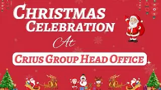 Christmas Celebration at Crius Group Head Office #christmas #merrychristmas #video
