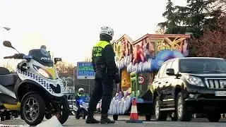 Tight security in Spain for the Three Kings