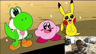 sunday morning cartoons. super smash bros fantasy reaction