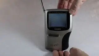 Цветной портативный ЖК-телевизор Casio