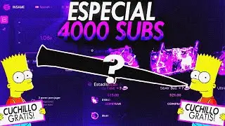 СПЕЦИАЛЬНЫЕ 4000 ПОДПИСЧИКОВ! + CSGO НОЖ РИСУНОК