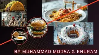 MOOSA Small Workers Video /Mini Workers Work on egg donut pizza cake#ai #aiviralshort #shorts #mini