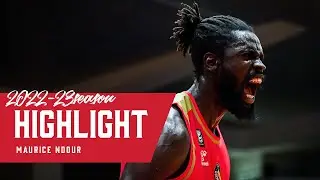 #5 モリス・ンドゥール選手のシーズンハイライト！【2022-23シーズン】