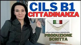 CILS B1 CITTADINANZA, Produzione Scritta, 2 Esempi