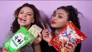 TRYING JAPANESE CANDY!!