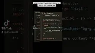 Build & Deploy a Website with Next.js 14, Shadcn, and Tailwind CSS.