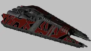 Narn Th'Nor class light cruiser (Babylon 5)