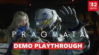 PRAGMATA - Прохождение демоверсии Sketchbook в Delphi & Scribble Suit (Nintendo Switch 2)