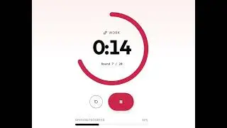 45 sec timer with 20 sec rest. Weight Training Timer