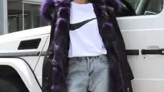 B19F81215 fur parka