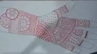 New mehndi design #desi style mehndi design @ritu offical vlog 