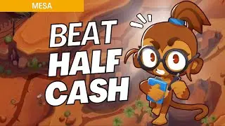 How to Beat Half Cash on Mesa - BTD6 Strategy