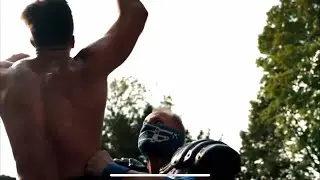 Glacier vs Griff Garrison & Cole Karter 2 on 1 Handicap Backyard Brawl. ROH 10/2/25 