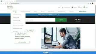 How to Push a Domain at Network Solutions?