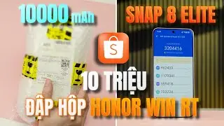 Đập Hộp Honor Win RT Gi&aacute; 10 Triệu Shopee - Pin Khủng 10000mAh, Cấu H&igrave;nh Rất Khỏe