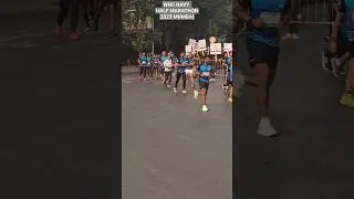 Wnc Navy Half Marathon Mumbai 2023 #halfmarathon #navymarthon #marathonrunning #trending #viral #5k