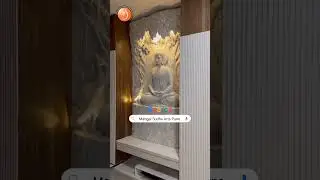 Meditating Buddha Wall Sculpture | Wall Art | 3d art work | wall Painting #buddhaart #buddhaartwork