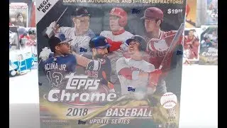 2018 Topps Chrome Update Mega Box