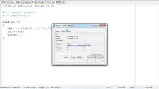 String Initialization in C++