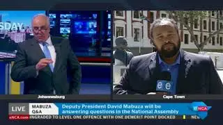David Mabuza is to answer questions for the first time in the national assembly