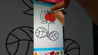 Easy Lotus 🪷 Drawing