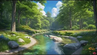 Tranquil Creek & Birds: 30 Min Healing Nature Sounds for Sleep, Anxiety Relief & Mindfulness