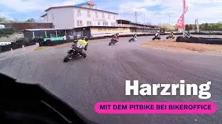 Viertes Mal auf dem Pitbike I Instruktion am Harzring mit Jeffrey Evans