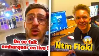 JOLAVANILLE & la POLICE &agrave; la Dreamhack 😱 Setty Insulte Floki 😡 (Dreamhack Fortnite)
