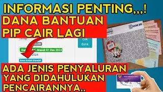 INFORMASI PENTING !! Dana Bantuan Pip 2024 Kapan Cair,  Ada Jenis Penyaluran Yang Didahulukan