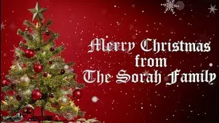 Sorah Family Video Christmas Card 2024