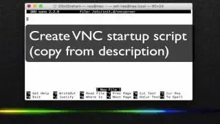 How to Set up a VNC Server on Headless Ubuntu Server 14.04