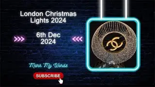 Evening Walk About Through The Magical Christmas Lights in London&rsquo;s West End 2024 🎄✨