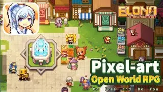Elona Mobile - Pixel art RPG (Android) Gameplay