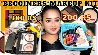 Begginers makeup kit from shopee !! affordable begginers makeup kit !! everything under rs 100
